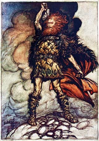 Thor (Arthur Rackham, 1910)